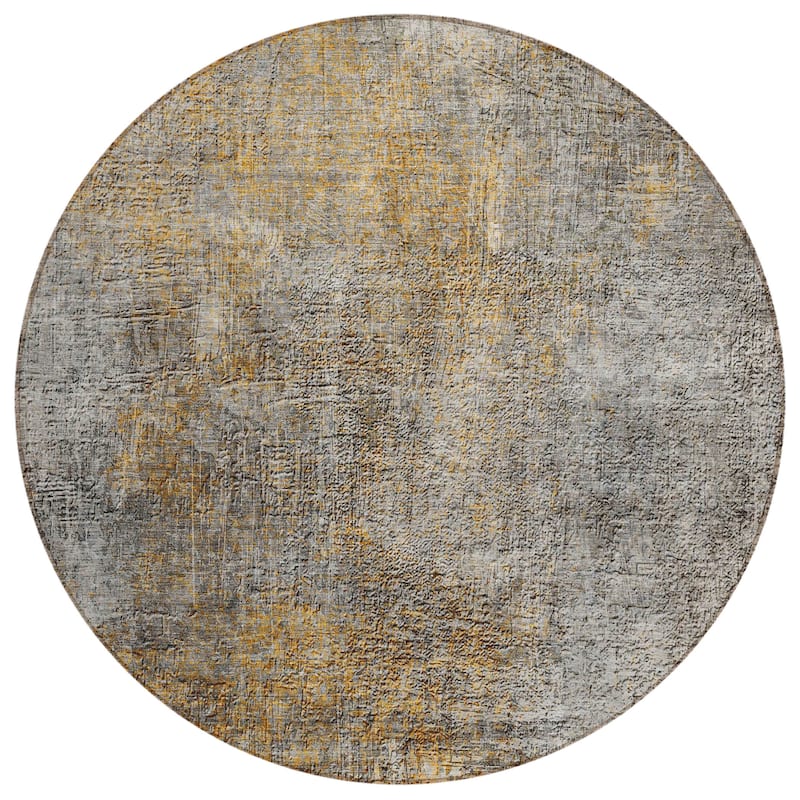 Machine Washable Indoor/ Outdoor Chantille Watercolor Ombre Rug