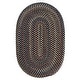 preview thumbnail 13 of 12, Copper Grove Coconino Transitional Braided Area Rug 10' x 10' Round - Navy