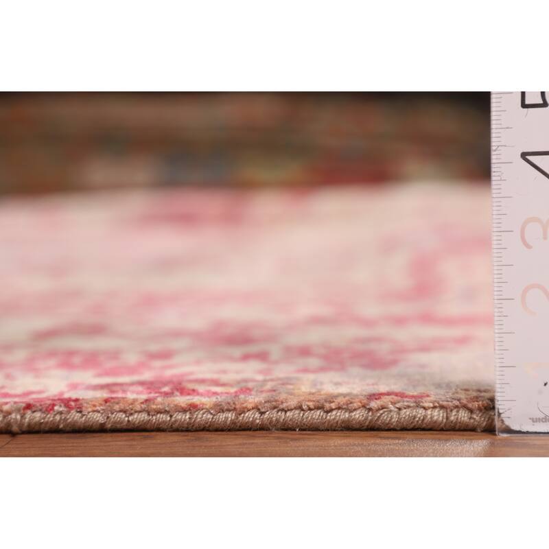 All-Over Abstract Modern Area Rug Hand-Knotted Living Room Wool Carpet - 10'0"x 13'1"