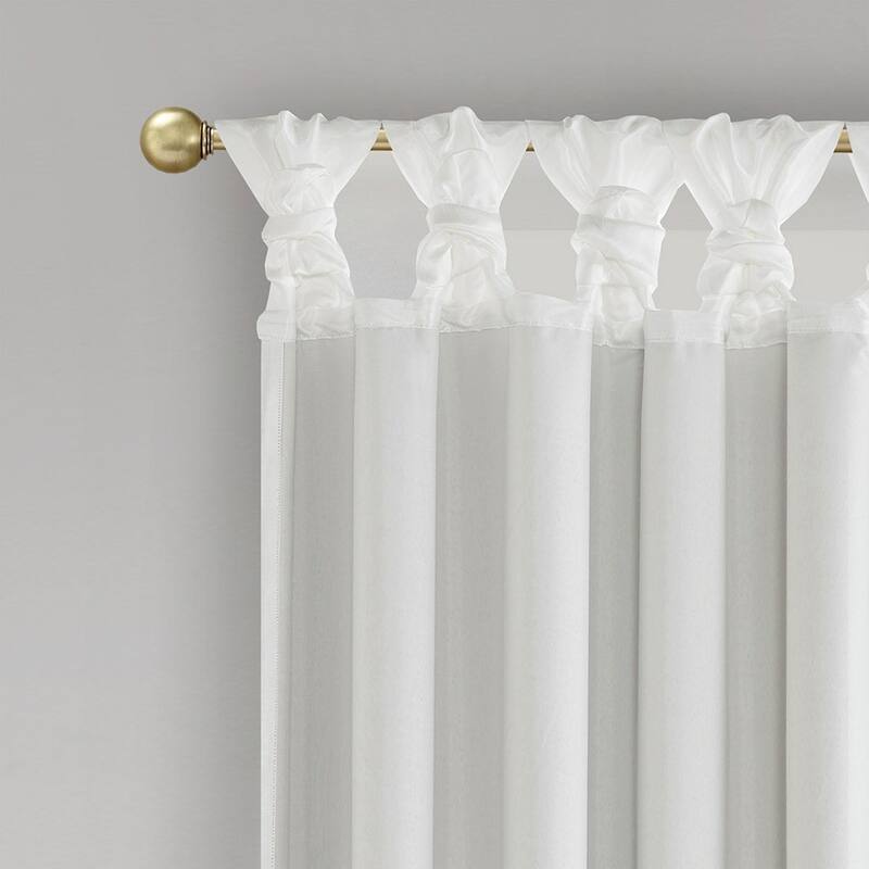 Twist Tab Total Blackout Window Curtain Panel