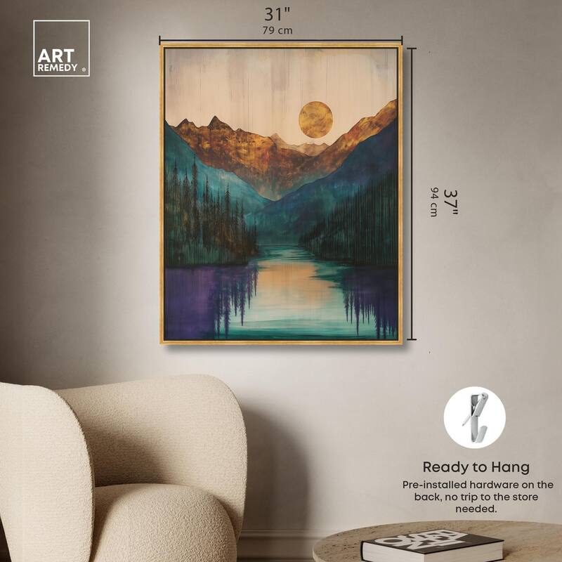 Secrets of the Lake Canvas by Art Remedy