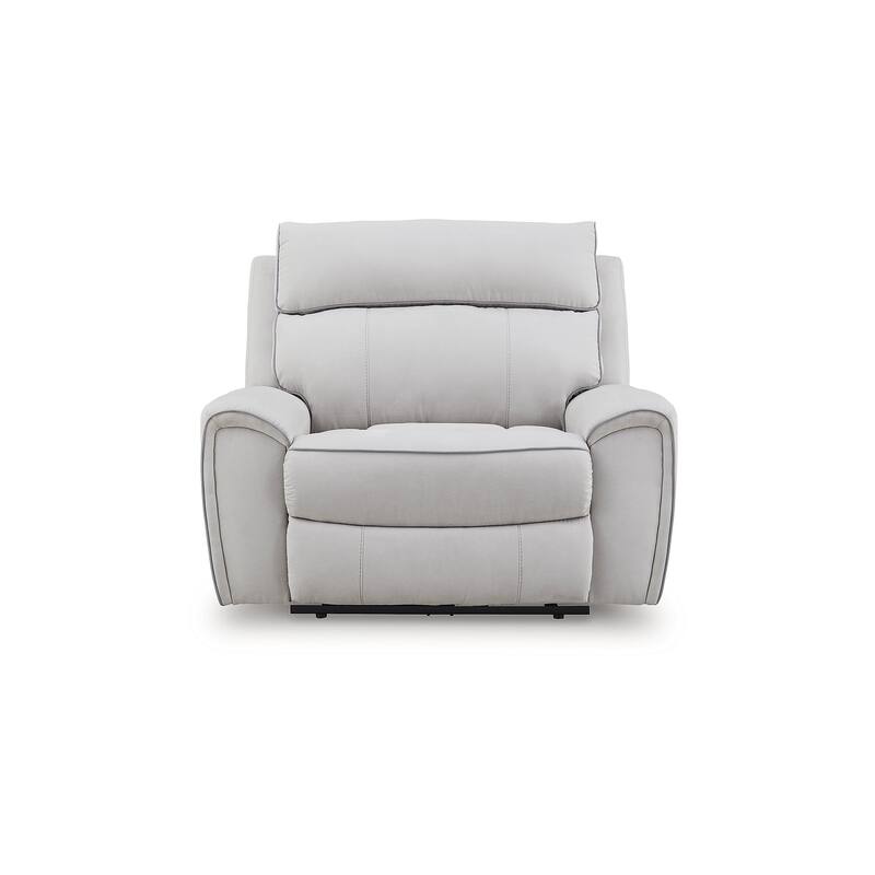 Signature Design by Ashley Tealwell White Power Recliner