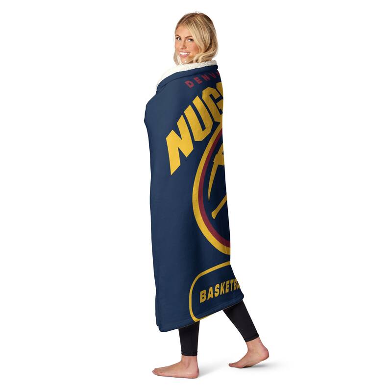 NBA High Block Silk Touch Sherpa Throw Blanket