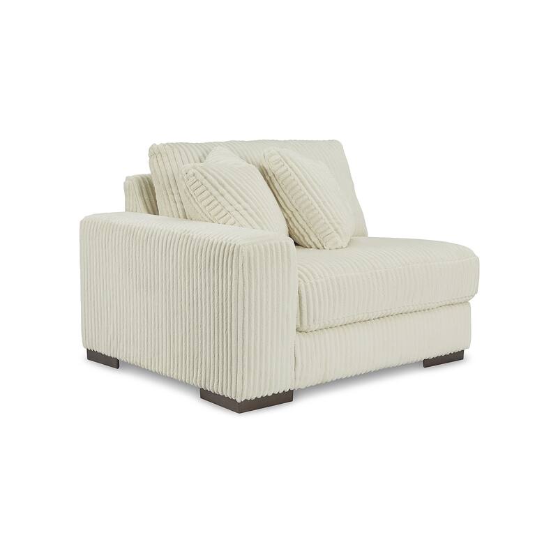 Signature Design by Ashley Lindyn White 4-Piece Sectional - 133" W x 92" D x 38" H