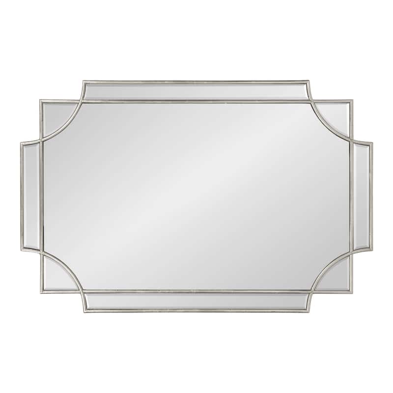 Kate and Laurel Minuette Traditional Decorative Framed Wall Mirror
