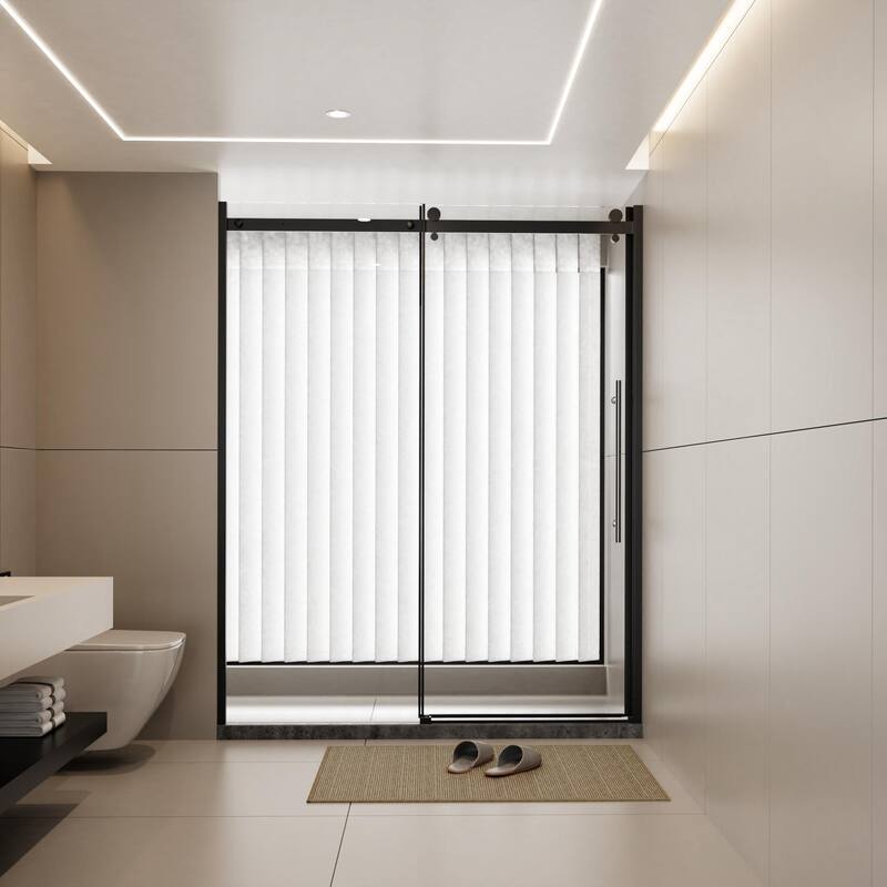 Frameless Shower Door Single Sliding
