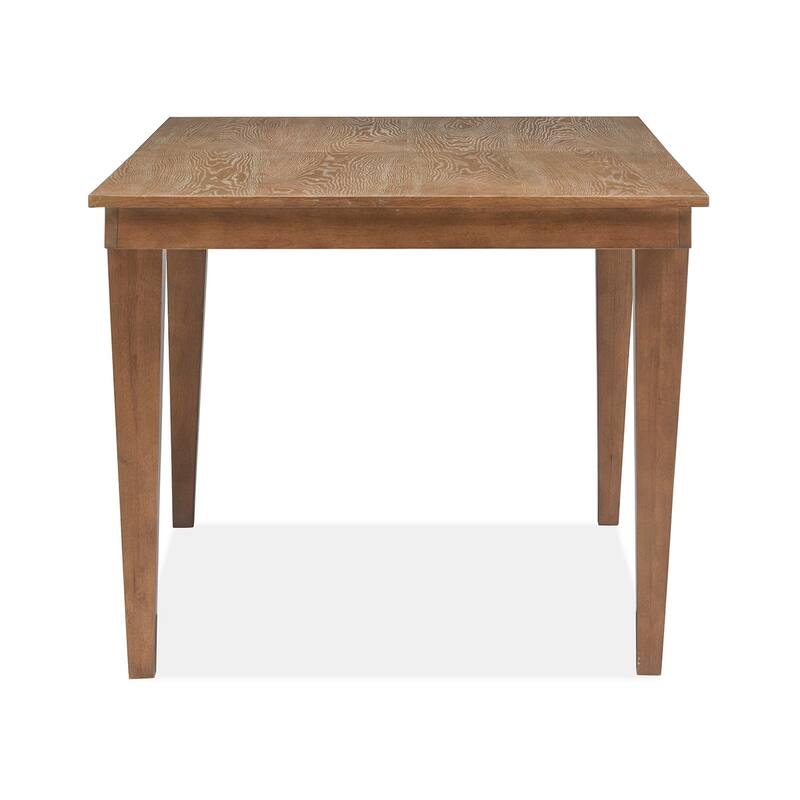 Magnussen Home Lindon Belgian Wheat Extendable Rectangular Dining Table - 38''W x 72''D x 30''H