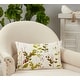 preview thumbnail 1 of 4, Botanical Pillow With Holiday Design 13"x20" - Feather Down