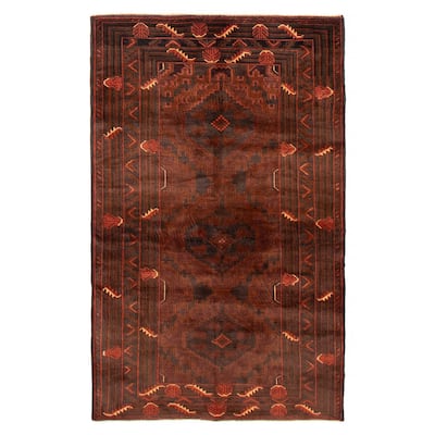 Teimani Brown Rug 3'7" x 6'4" - 3'7 x 6'4