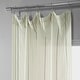 preview thumbnail 5 of 8, Exclusive Fabrics Aruba Striped Linen Sheer Curtain (1 Panel)