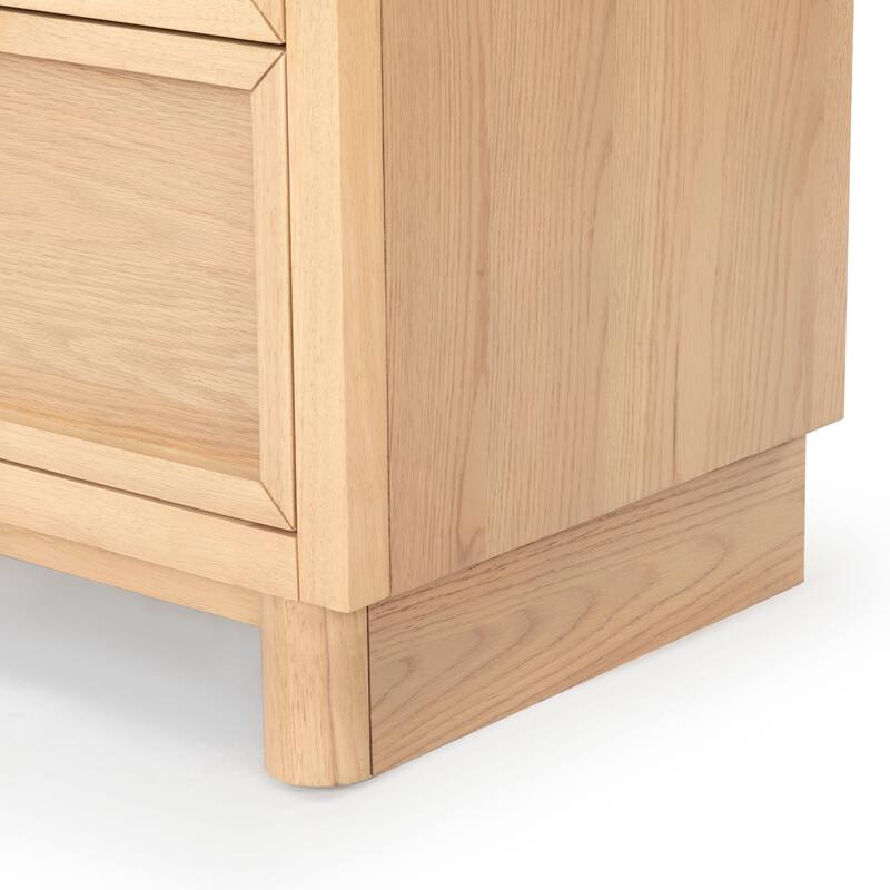SAFAVIEH Couture Dinah 2 Drawer Wood Nightstand