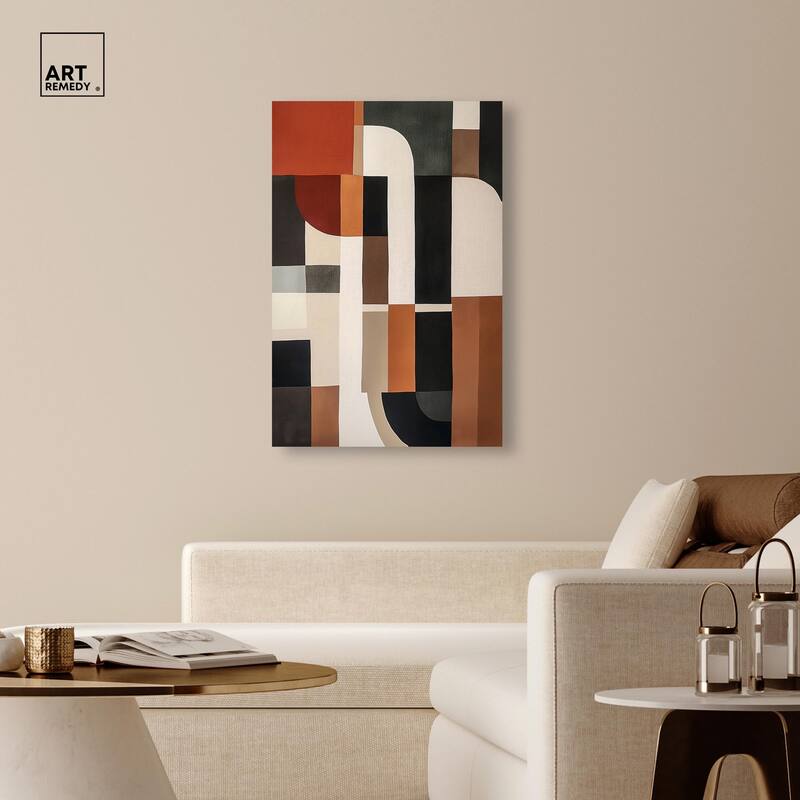 Jahns' Abstraction II Canvas by Art Remedy, Gallery Wrapped