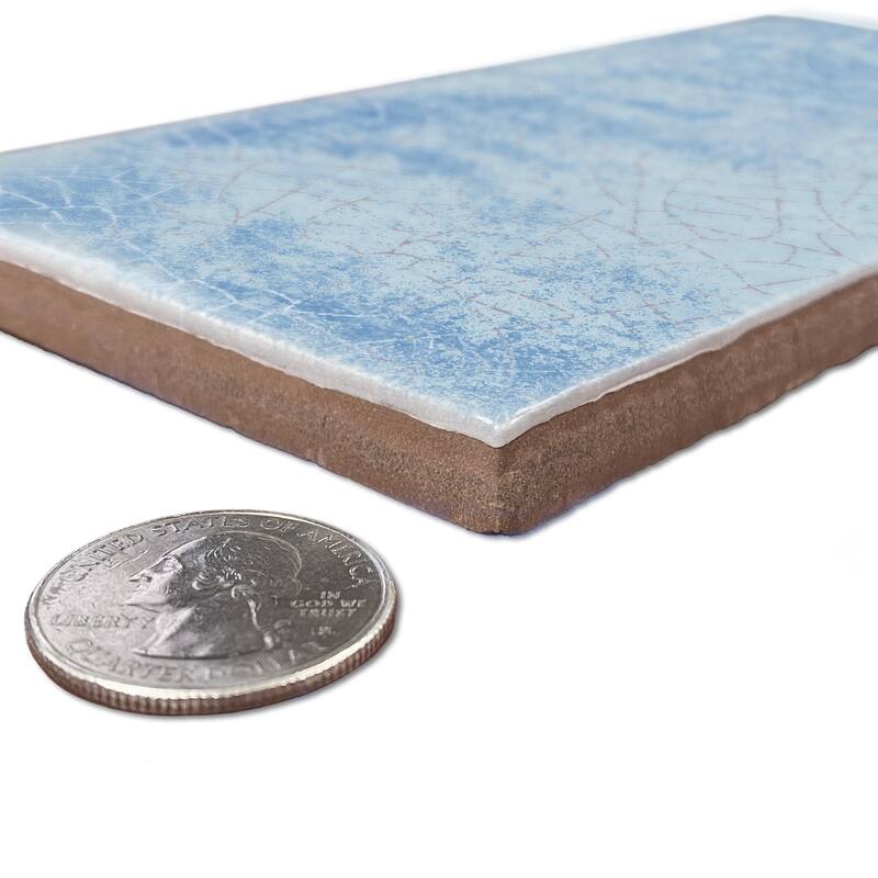 Merola Tile Myst Hotspring 4" x 8" Ceramic Wall Tile
