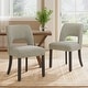 preview thumbnail 13 of 62, Set of 2/4/6 Modern Fabric Upholstered Dining Room Chair Kitchen Chairs with Wood legs Set of 2 - Grey