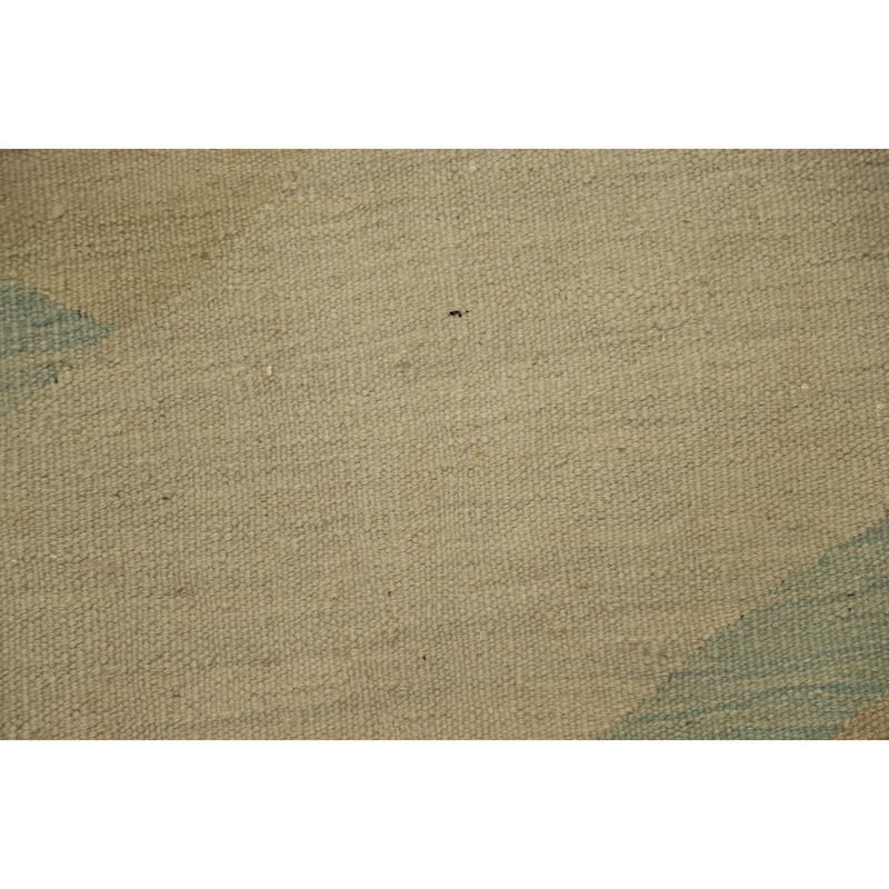Hand Woven Oriental 100% Wool Carpet Southwestern Modern Multi-Colored Kilim Area Rug - 5' 1'' X 3' 2''