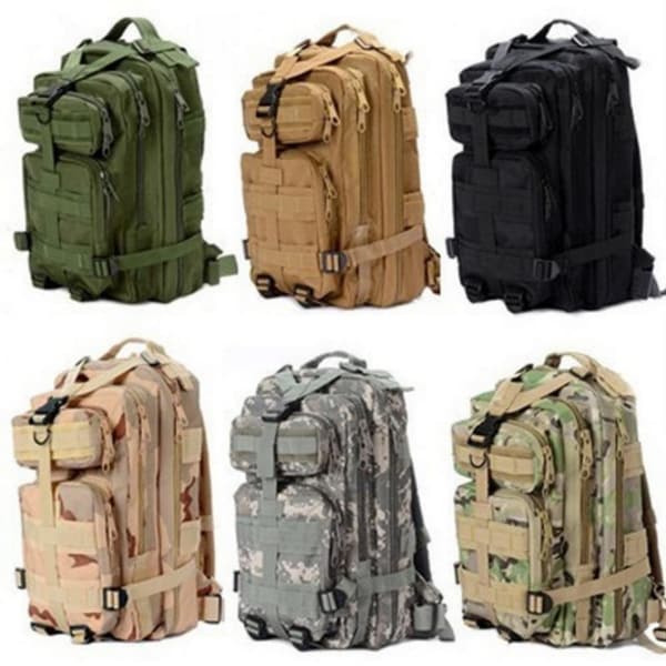 1000D Nylon 8 Colors 30L Waterproof Outdoor Military Rucksacks Tactical Backpack Sports Camping Hiking Trekking Fishing. Opens flyout.