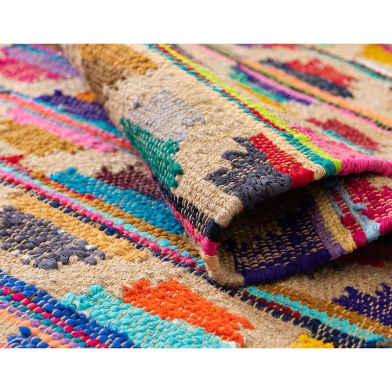 Contemporary Octiane Collection Area Rug