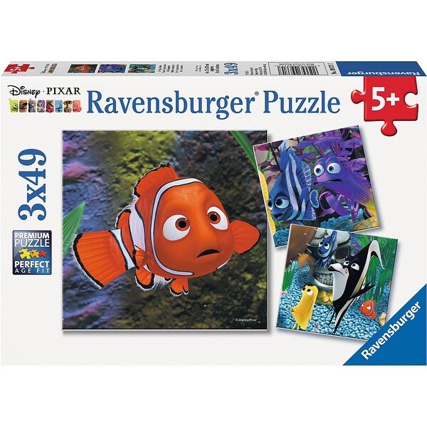 Shop Finding Nemo In The Aquarium 49 Piece Puzzle 3 Pack More
