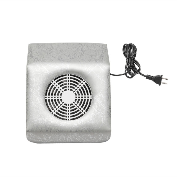 Nail Art Dust Collector Suction Tool with Dust Collecting Bags - Silver. Opens flyout.