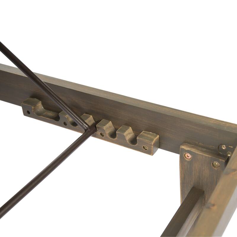 Summerland Outdoor Mesh and Wood Chaise Lounge (Set of 2) by Christopher Knight Home