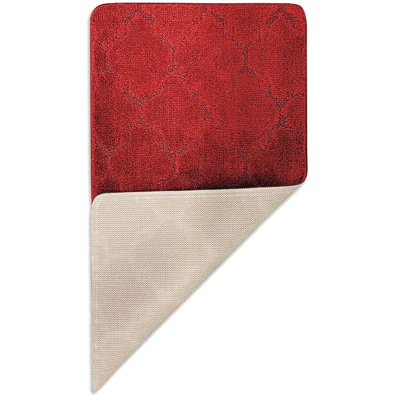 Machine Washable Kitchen & Bathroom Mat, Slip Resistant Backing