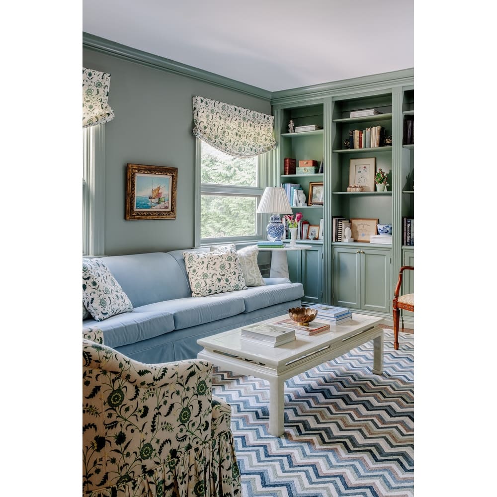 Erin Gates by Momeni Abbott Zigzag Stripe Hand Tufted Wool Area Rug