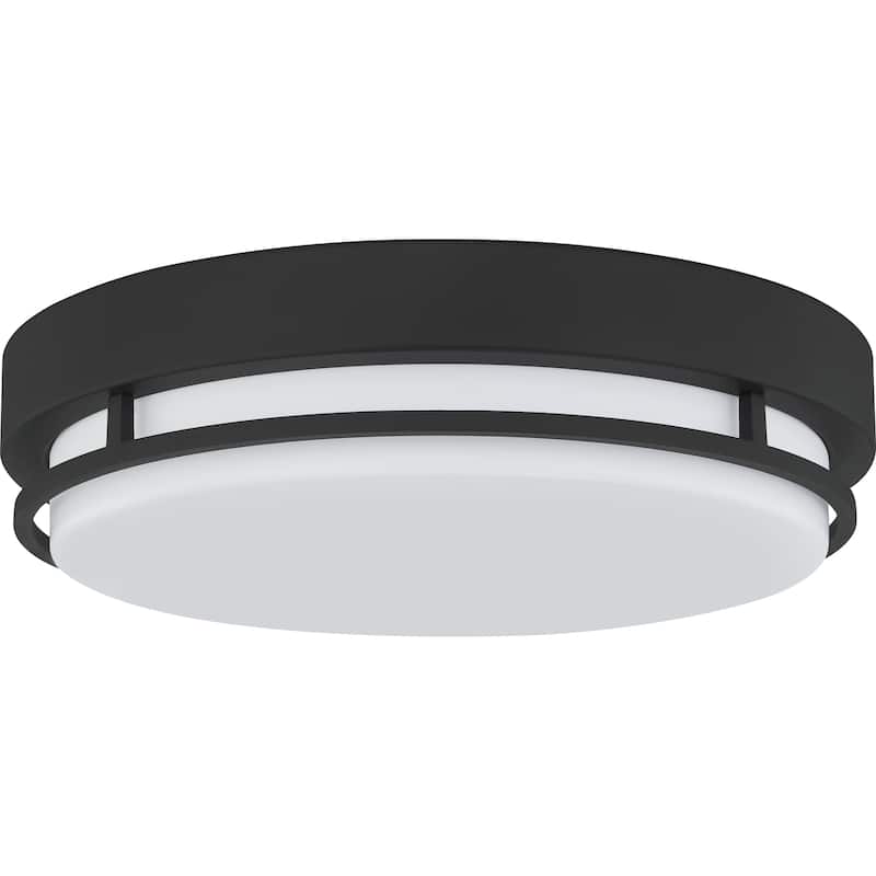 Hale Integrated LED Earth Black Flush Mount
