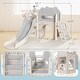 preview thumbnail 5 of 16, Toddler Slide, 7 in 1 Kids Indoor Slide for Toddler 1-3, Indoor Outdoor Baby Toddler Slide Playset Playground