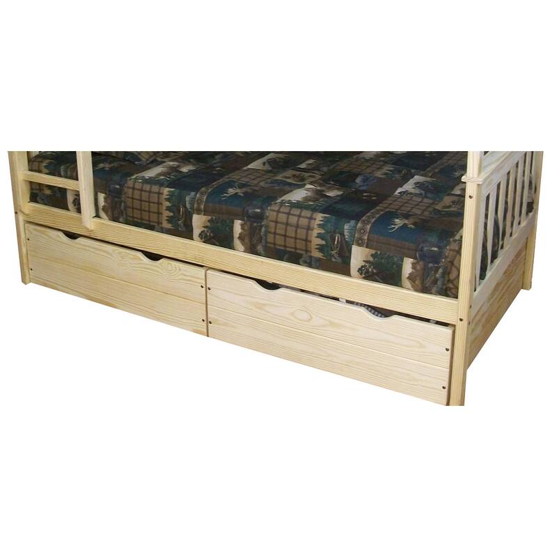 Pine 2 Piece Twin Drawers