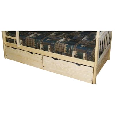 Pine 2 Piece Twin Drawers