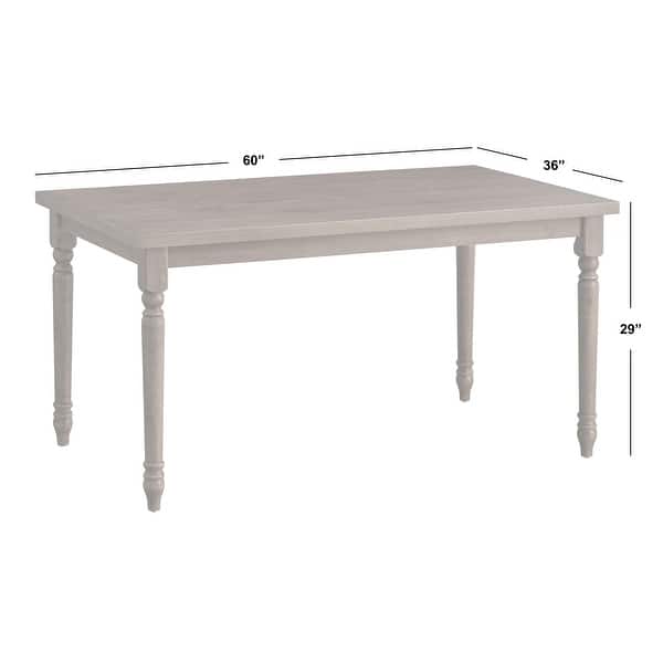 dimension image slide 2 of 3, Barish 6-piece Burntwood Dining Set with Bench