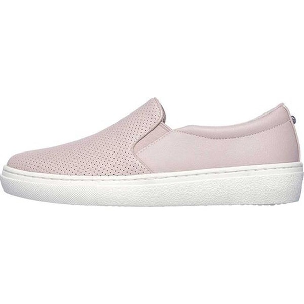 womens pink slip on sneakers
