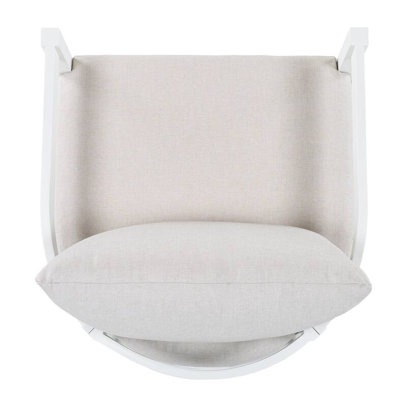 Christopher Knight Home - Modern 4-Piece Outdoor Aluminum Patio Conversation Set with Oval Glass Coffee Table & Thick Cushions