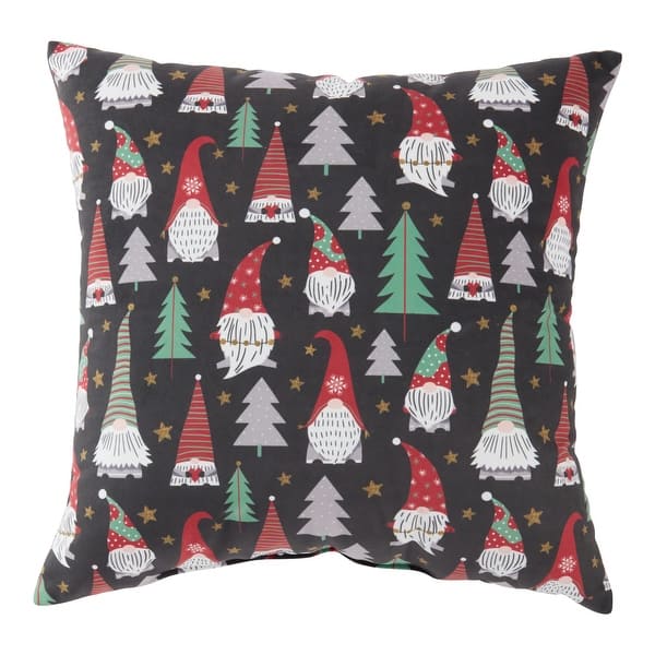 slide 2 of 4, Gnome Holiday Throw Pillow