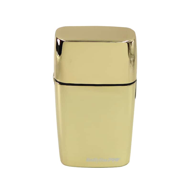 BaByliss Pro GOLDFX+ Lithium Outlining Trimmer Gold FX787NG + Babyliss Pro Foil FX02 FXFS2G Cord / Cordless Double Foil Shaver
