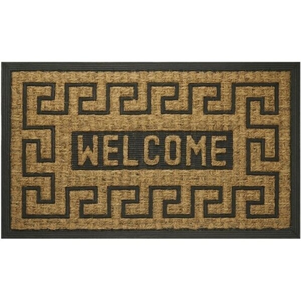 Achim Importing COM1830WK6 Coco Mat Welcome Key - 18 x 30