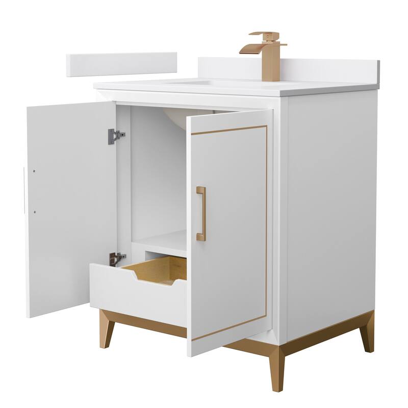 Wyndham Collection WCH515130S-VCA-UNSMXX Marlena 30" Free Standing