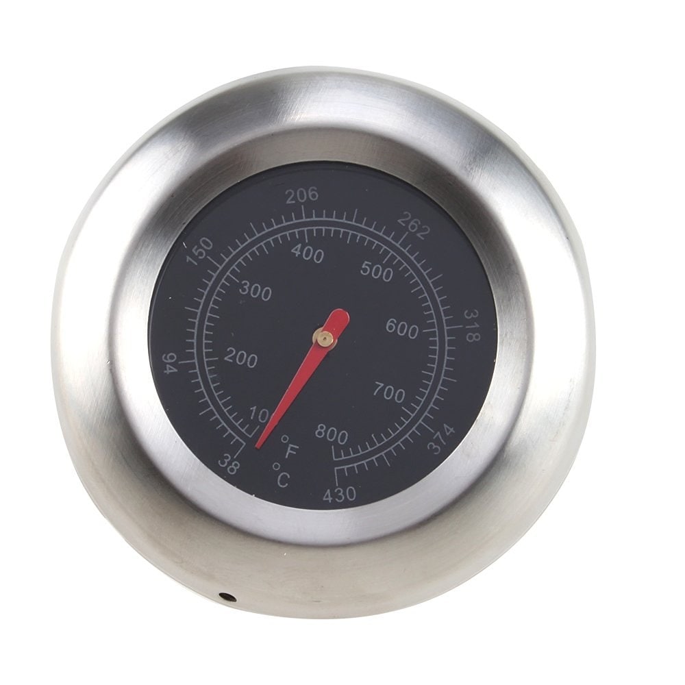 NEW Stainless Steel Thermometer Barbecue BBQ Smoker Grill Temperature Gauge 60