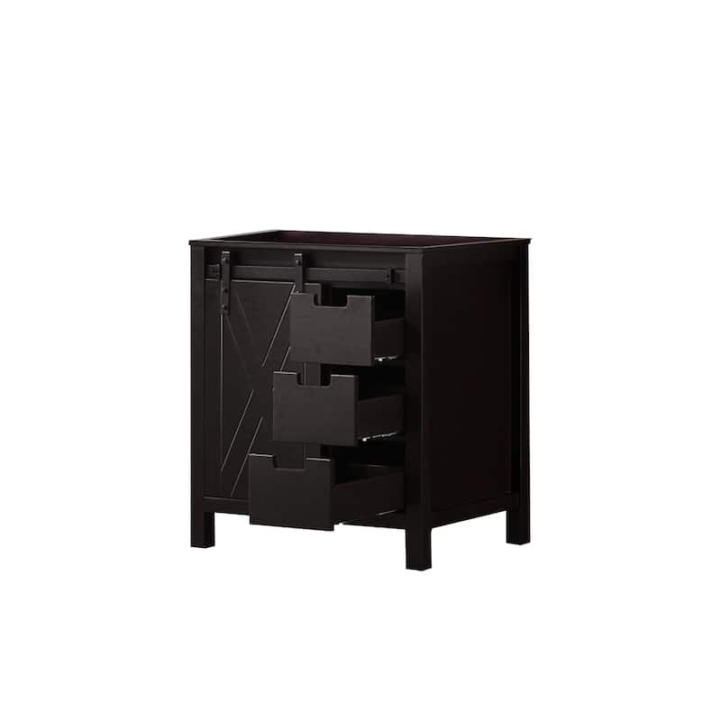 Marsyas 30 in W x 22 in D Dark Grey Bath Vanity