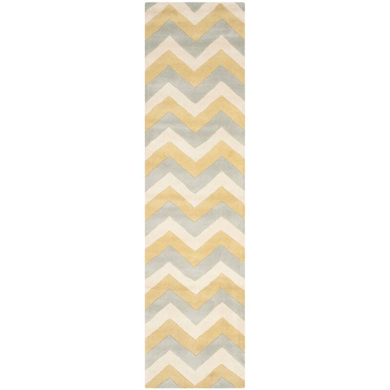 SAFAVIEH Handmade Chatham Traudel Modern Moroccan Wool Rug