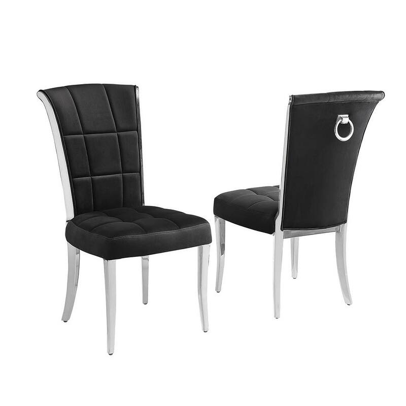 Best Quality Furniture D402/3-SC320-7 Dining Set with 94" 15mm Glass with Bevel
