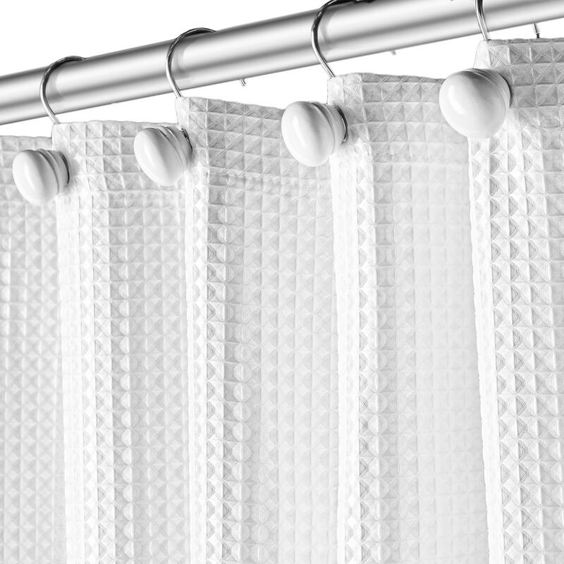 Creative Scents Shower Curtain Hooks - Set of 12