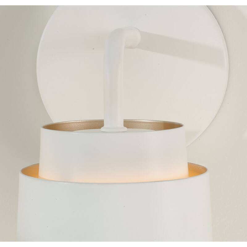 Pratt 1-Light Sconce - 5"W x 9.5"H x 6.25"E