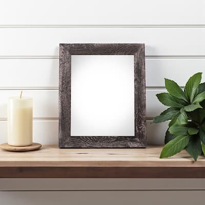 12"x13" Rustic Smoky Black Picture Frame