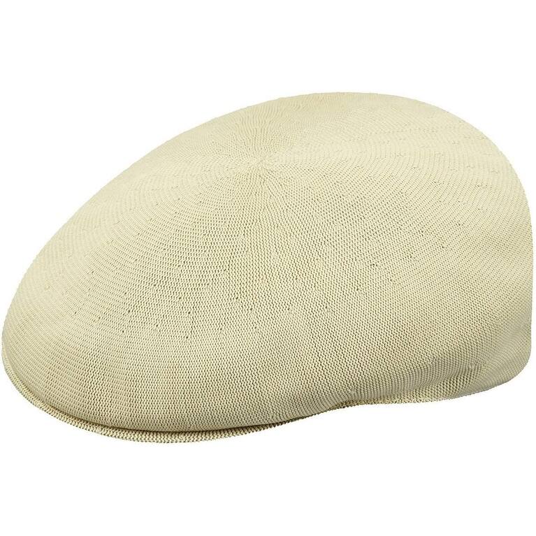 Men's Comfortable Tropic 504 Flat Cap, Beige, Size X-Large
