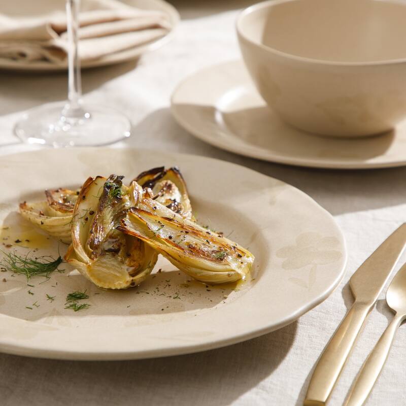 Bloomhouse - 2 Time Oprah's Favorite Things - Made in Portugal Porto Petals 12 Piece Hand Painted Dinnerware Set