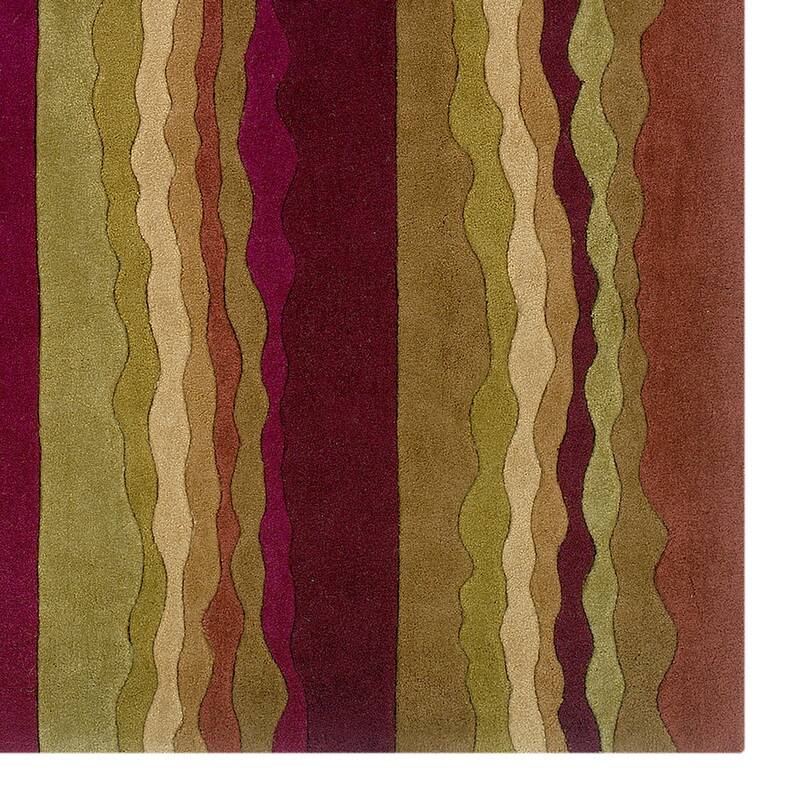 Hand Tufted Trio Stripe Rug Collection