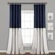 preview thumbnail 154 of 152, Lush Decor Linen Button Single Panel Window Curtain