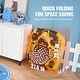 preview thumbnail 17 of 19, PP 4-in-1 Baby Walker with Wheels, Music and Foldable Design - 28.3” L x 27.6” W x 21.7” H