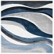 preview thumbnail 31 of 128, SAFAVIEH Hollywood Deep Mid-Century Modern Abstract Rug 10' Square - Grey/Blue